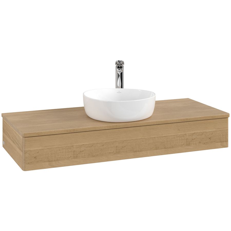 Wastafelonderkast Antao 1200x190x500mm Honey Oak L10051HN