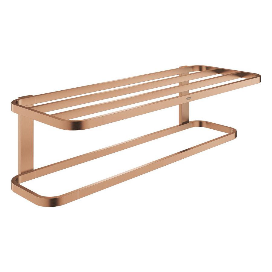 Selection multi-handdoekrek 41066DL0 warm sunset geborsteld (mat bronskleurig)