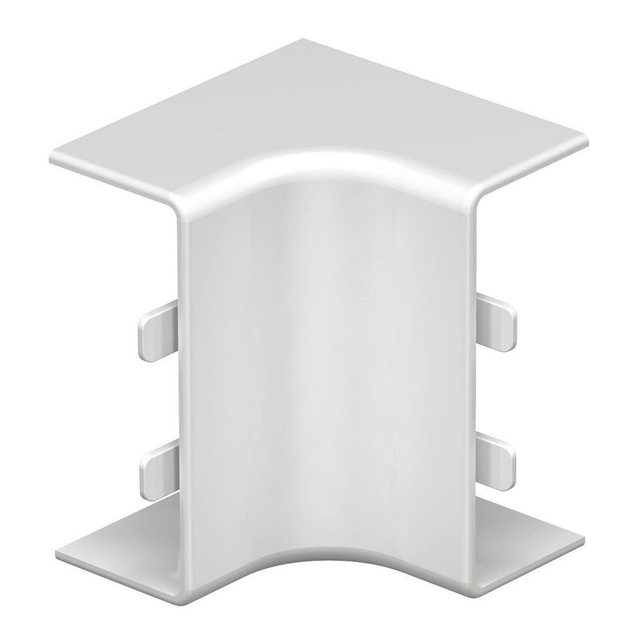 Binnenhoek 20x50mm polyvinylchlorid puur wit VVE=4