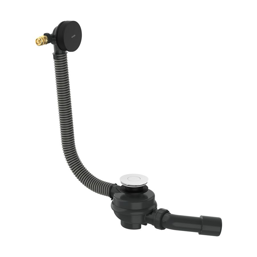 Badafvoer- garnituur complete set AXOR Flexaplus mat zwart