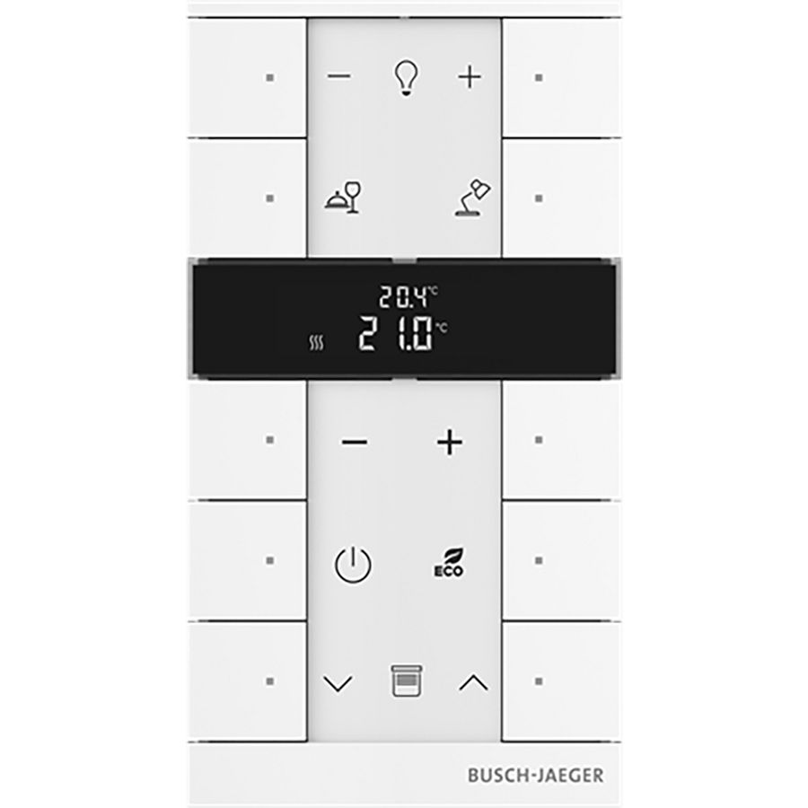 Free@Home Tenton thermostaat 10-voudig studiowit