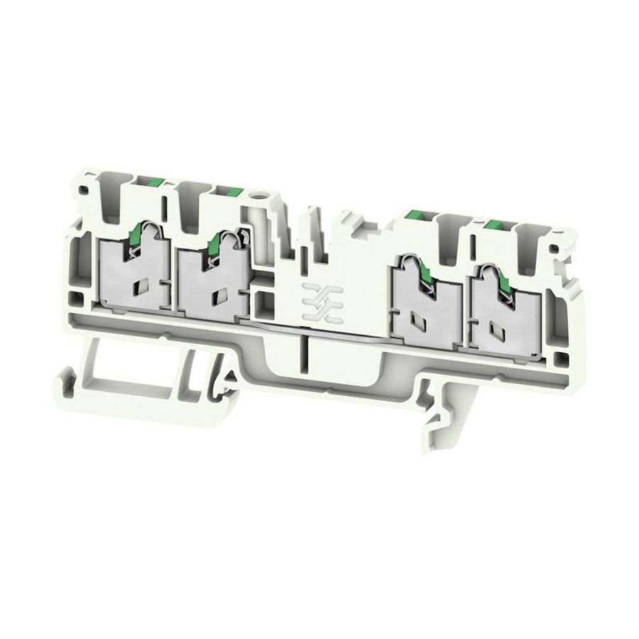 Doorvoer blok SNAP IN grijs 2.5mm2 24 A 800 nr. VVE=100