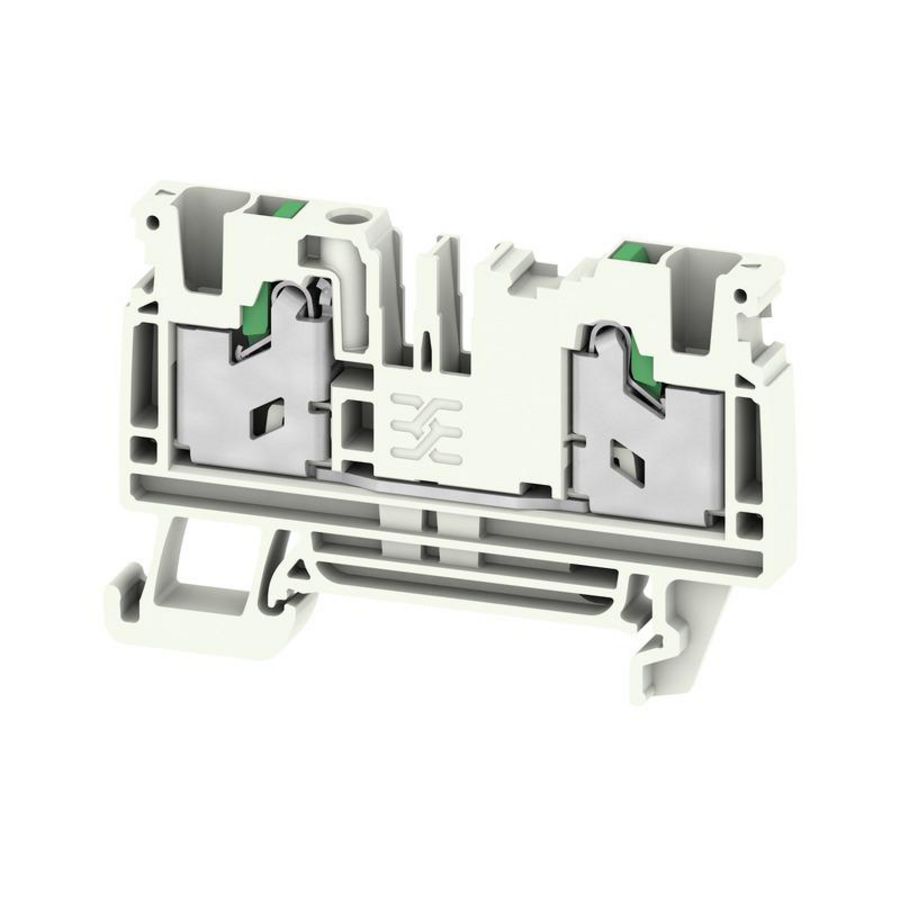 Doorvoer bl. SNAP IN grijs 4mm2 32 A 1000 V nr. VVE=50