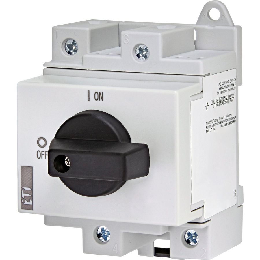Lastschakelaar PV 2p 25A LS25 1000V DC