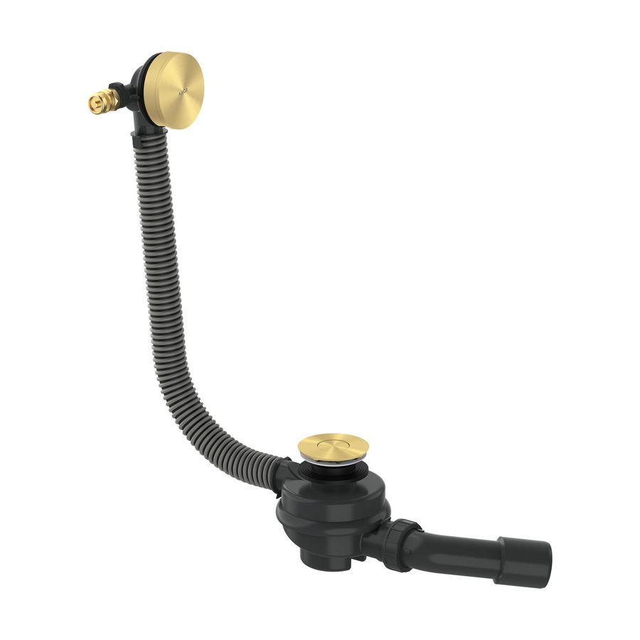Badafvoer- garnituur complete set AXOR Flexaplus Brushed Brass