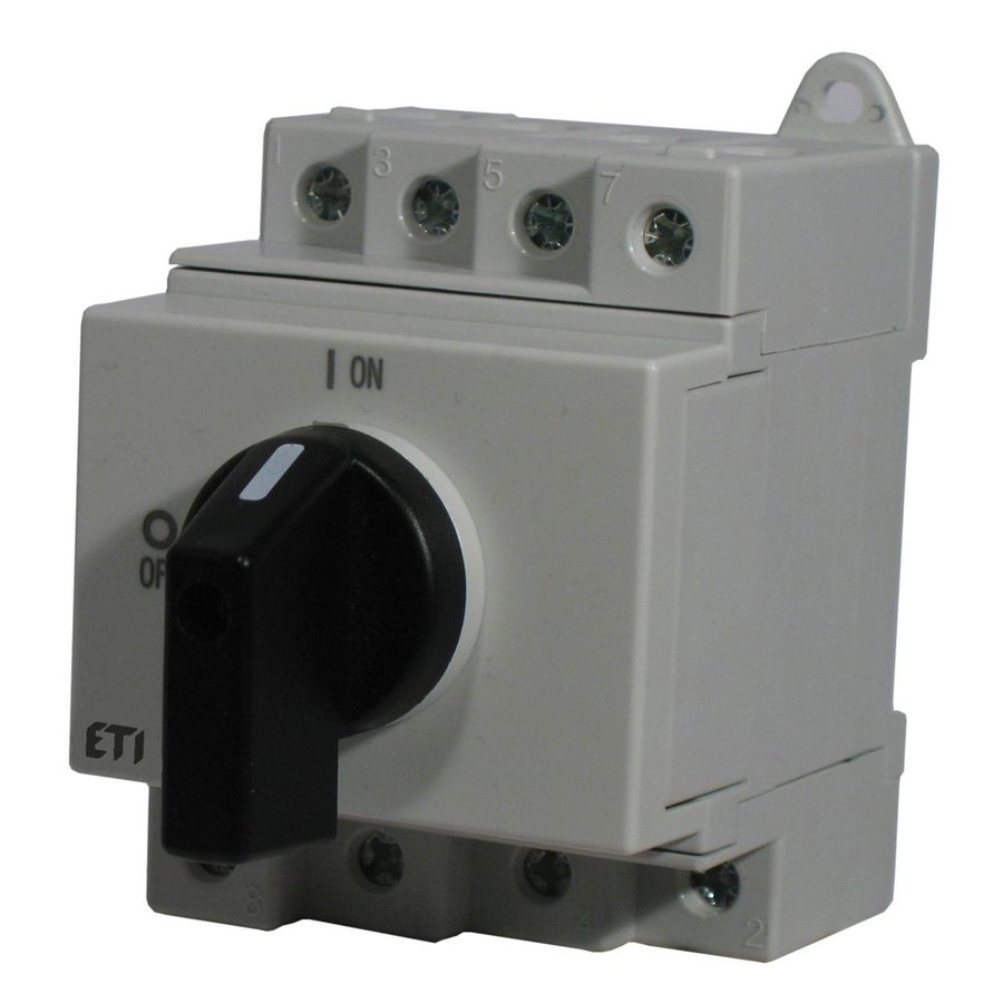 Lastschakelaar PV 4p 16A LS16 1000V DC