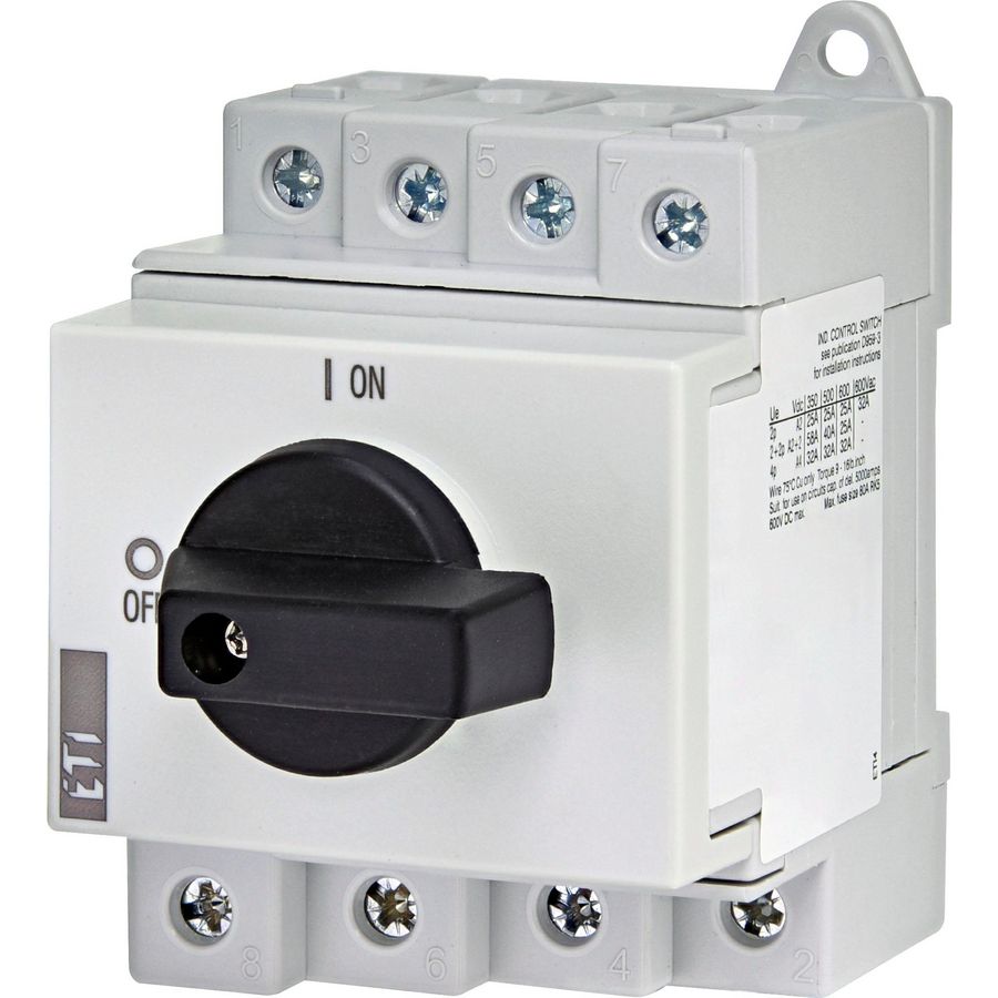 Lastschakelaar PV 4p 32A LS32 1000V DC