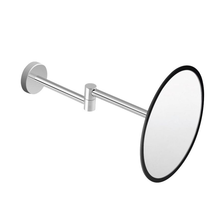 NIXIE WALL-MOUNTED MAGNIFYING MIRROR diam.20CM CHROME
