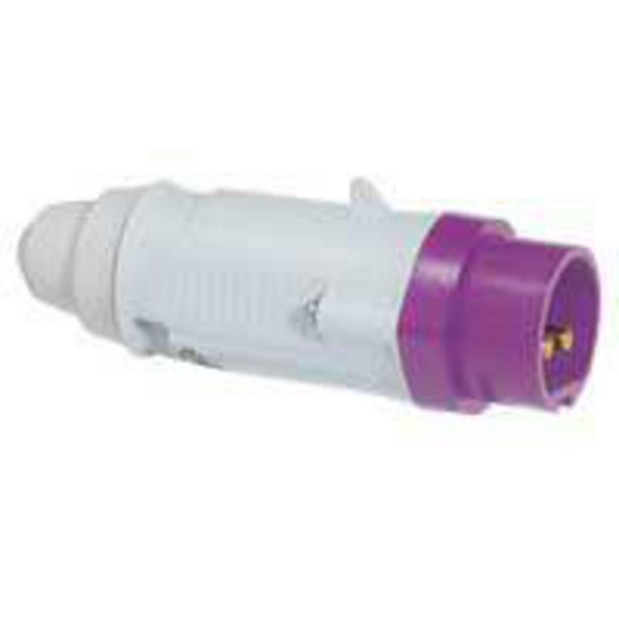 Stekker recht 24V 32A 2-polig IP44 P17 Tempra