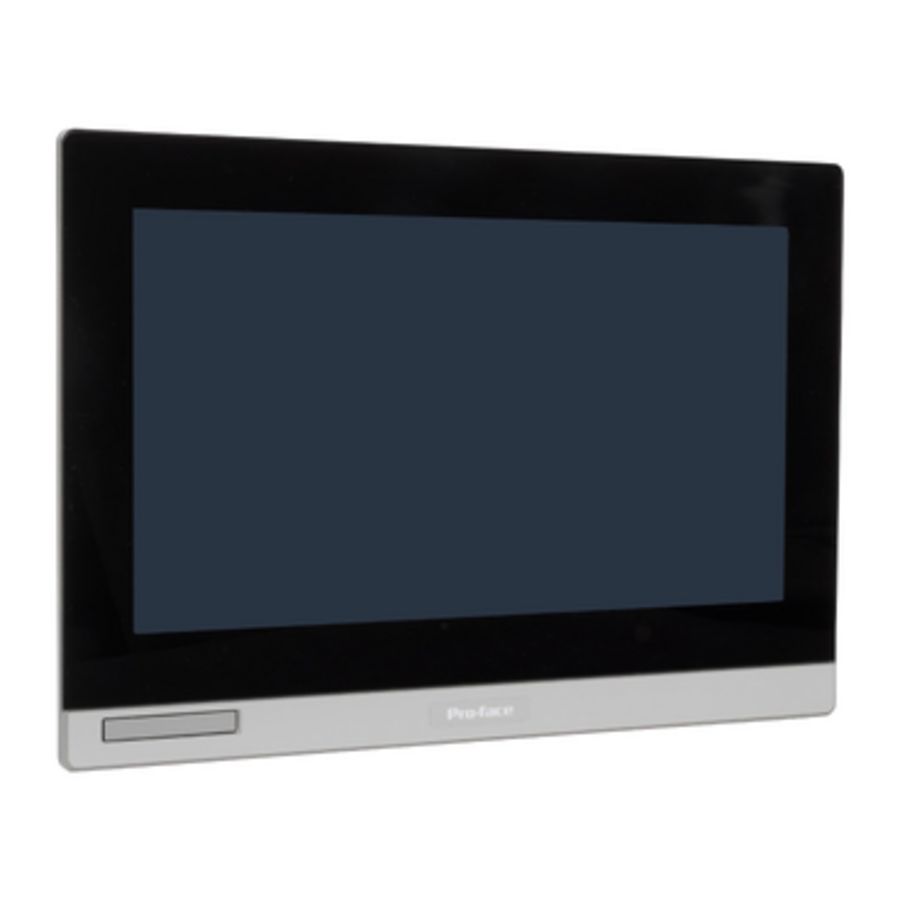 Smart touchscreen 15W FWXGA Proface