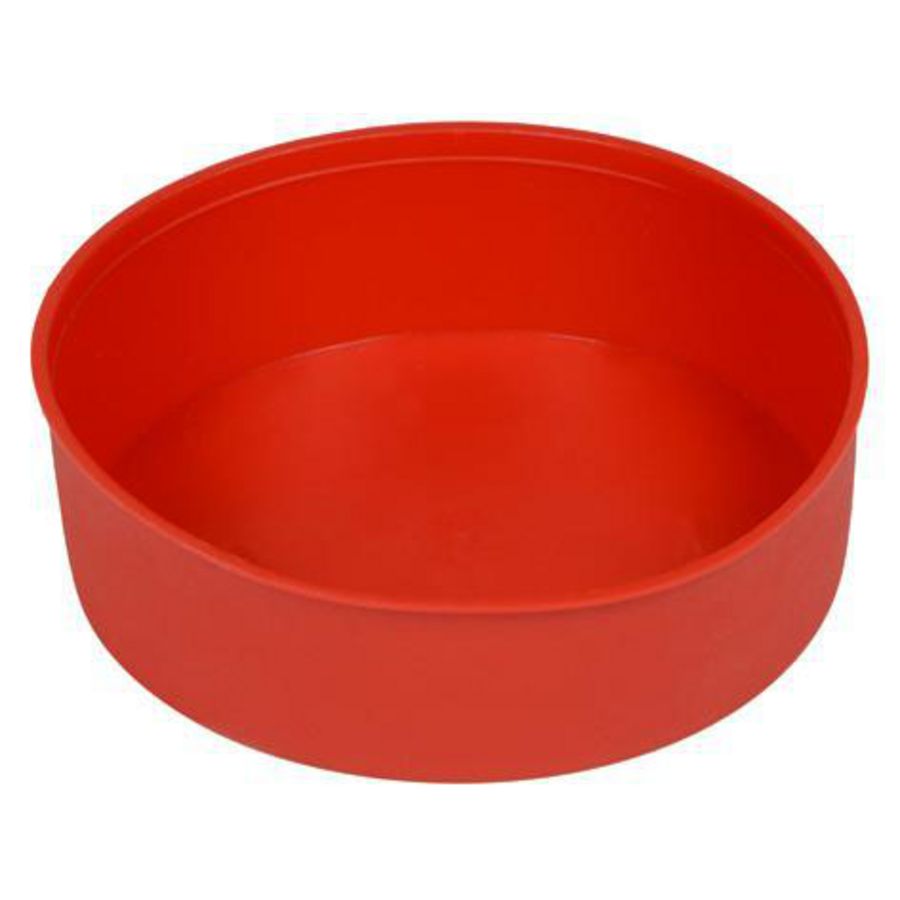 PE speciedeksel 200mm rood