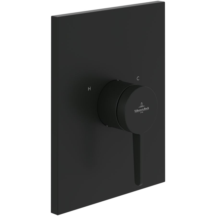 Eengreeps inbouwkraan Conum Matt Black TVS127004000K5
