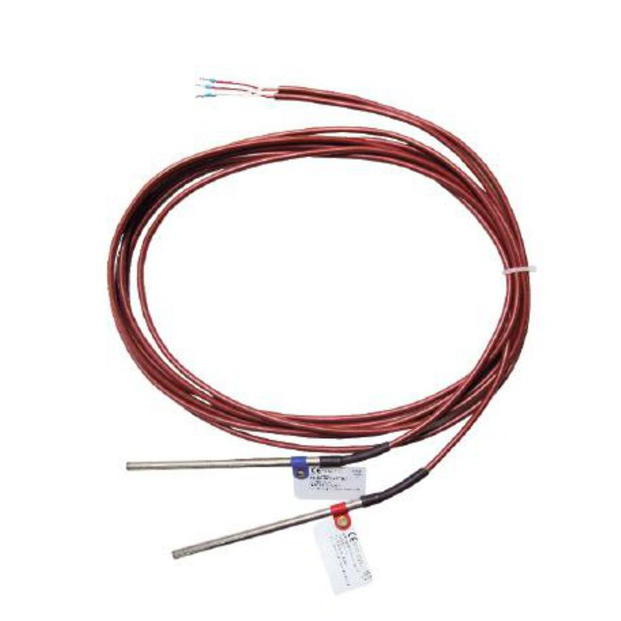 Temp.sensoren PT500 THF-C 105 2w 5m kabel 2draads DN50-80
