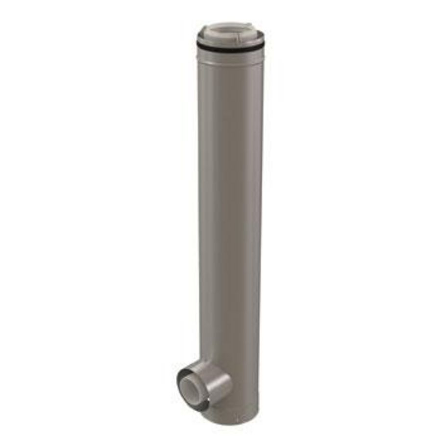 T-stuk CLV etage PP/metaal 160/250-1x80/125 Rolux