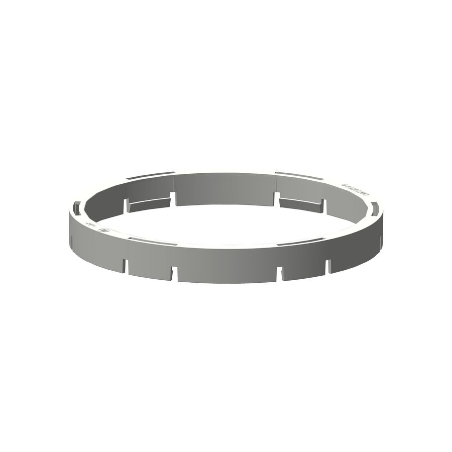 Klemring in/uitlaat Ø130mm
