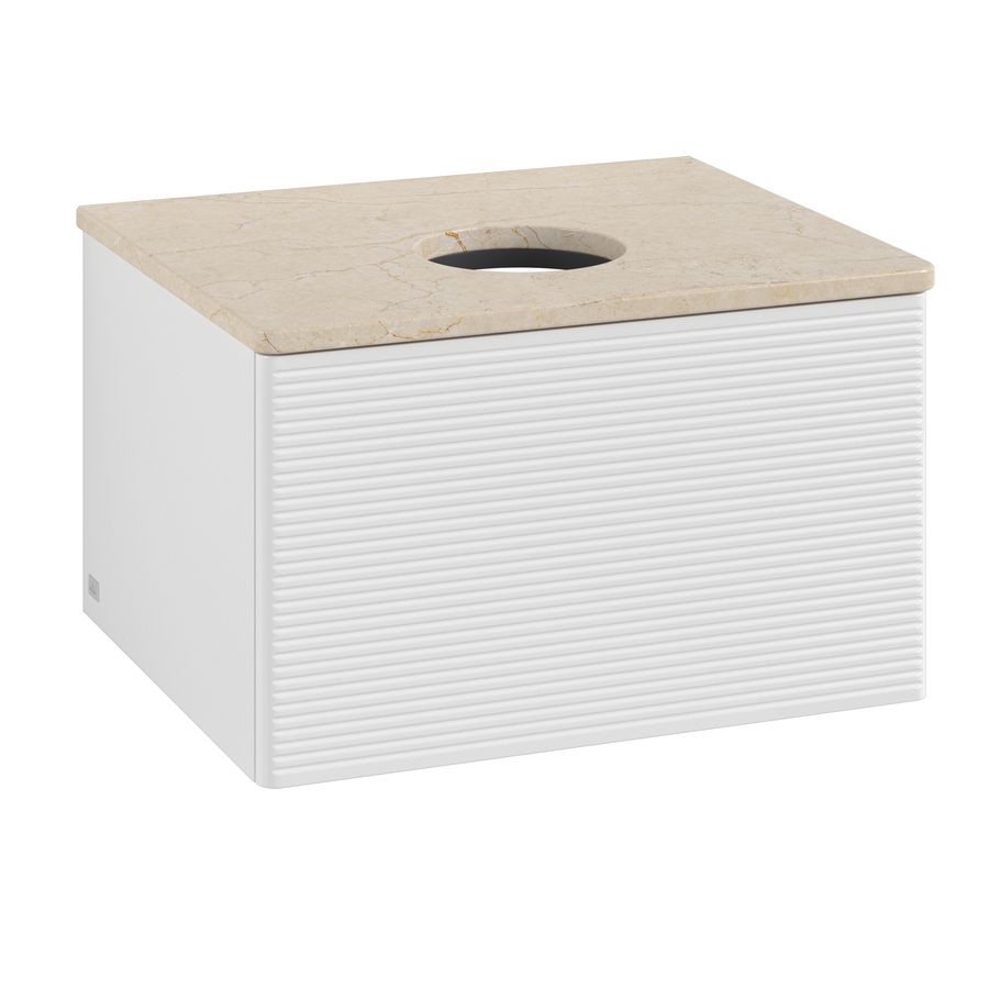 Wastafelonderkast Antao 600x360x500mm G.White.L K29113GF