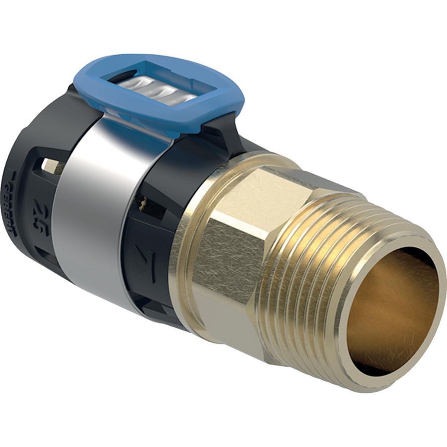 Puntstuk FLOWFIT pers 32x3/4"bt.dr. brons