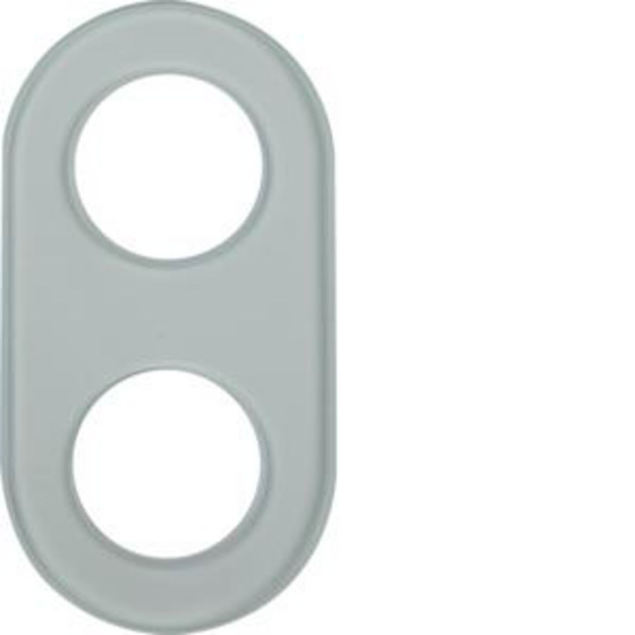 Afdekraam 2-v berker Glas helder