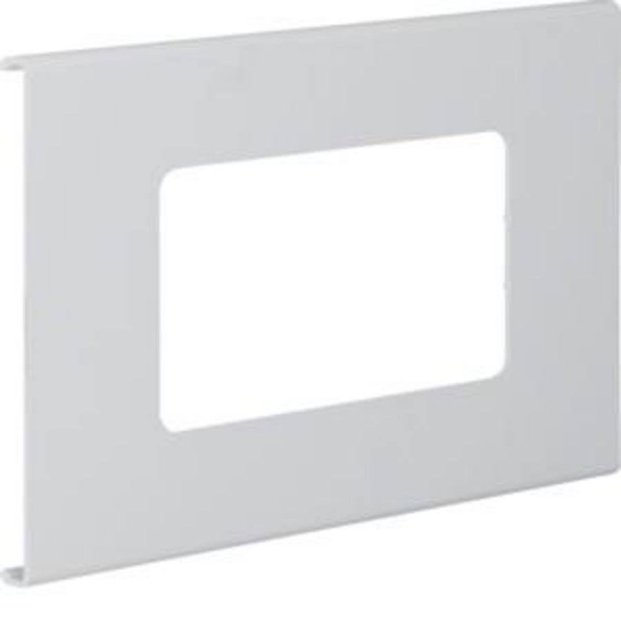 Afdekplaat voor goot 2-voudig FB 150mm breed lichtgrijs