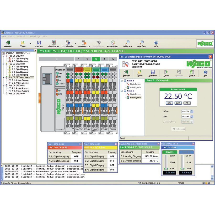 WAGO I/O-CHECK USB-set