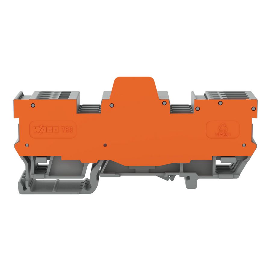 1-draads/1-pins basisklemmenblok 10-polig 2-voudige VVE=5