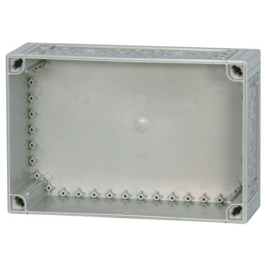 Onderbak CI HxWxD=250x375x113mm metr.doordrukgaten