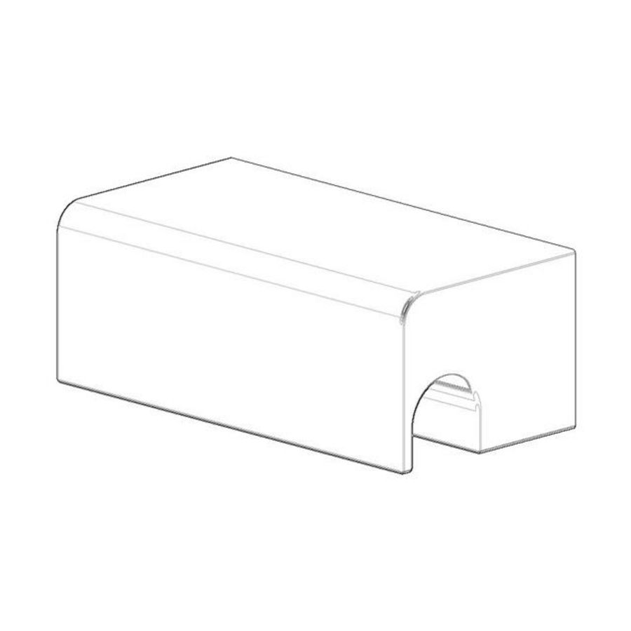 Houder voor handdoekenmand 29x57x22mm Champagne