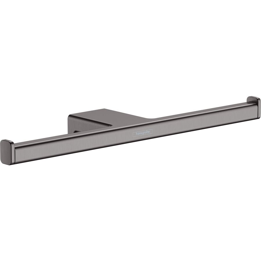 AddStoris dubbele closetrolhouder brushed black chrome