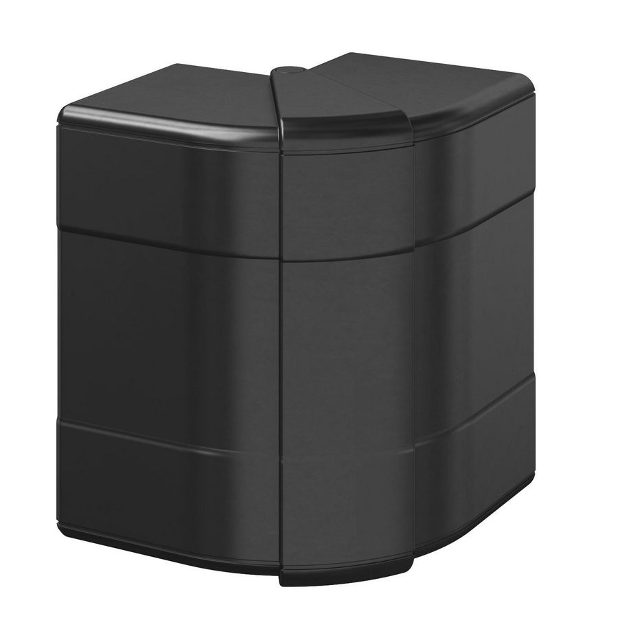 Buitenhoekstuk wandgoot 110x88x88 polycarbonaat