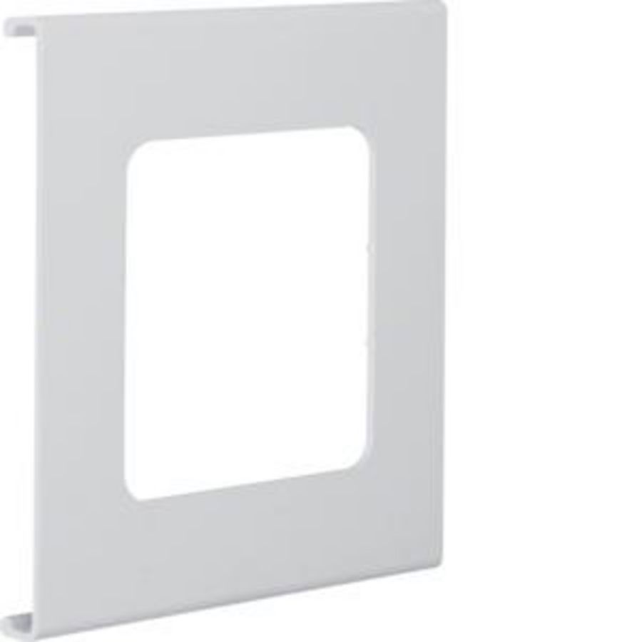 Afdekplaat voor goot 1-voudig FB 130mm breed lichtgrijs