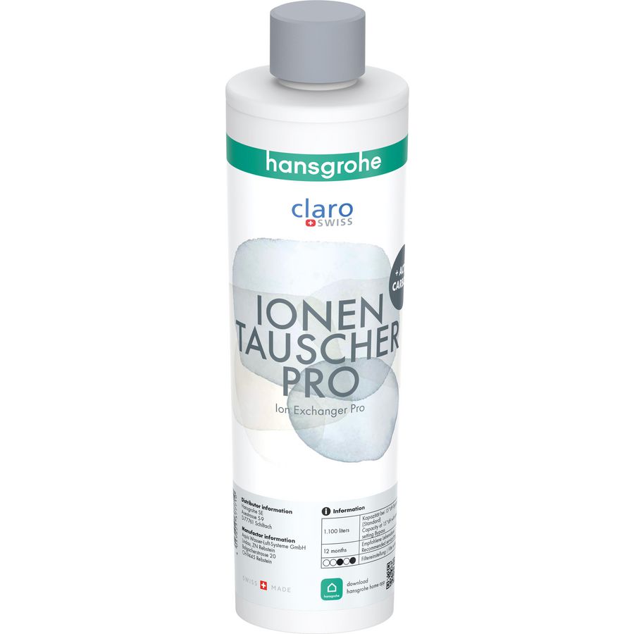 Filterfles Claro actief koolstof en ionen wisselaar Pro