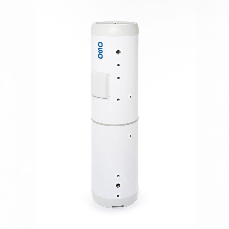 Ind. gest. boiler MAXI GEOCOIL (3,1 m2) RVS 400l