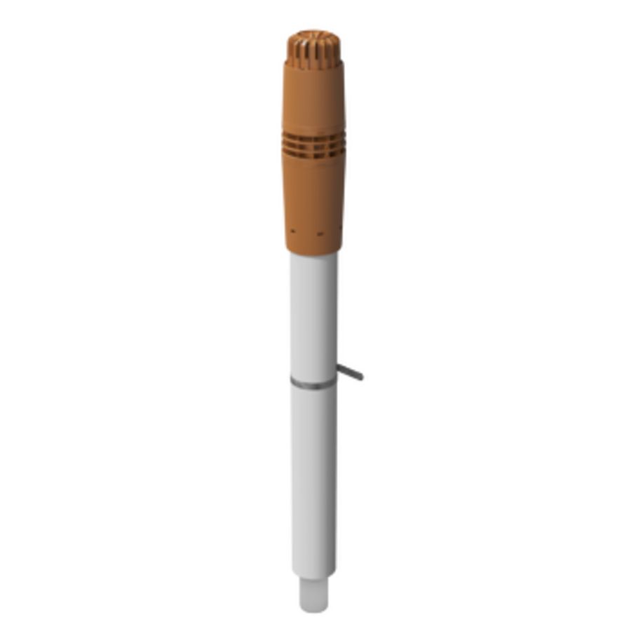 Rolux 5G HR dakdoorvoer 80/125 par l1570mm PP/KS terra