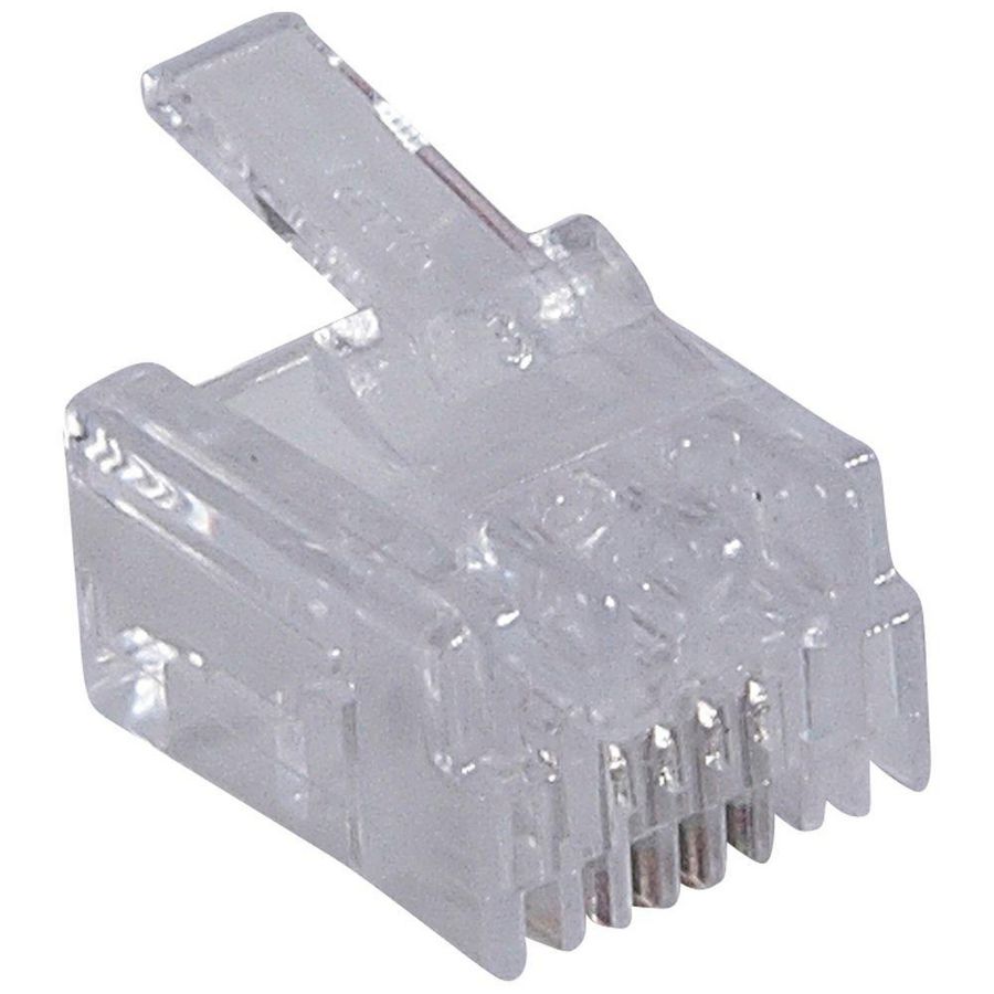 Plug RJ11 4 contacten VVE=50