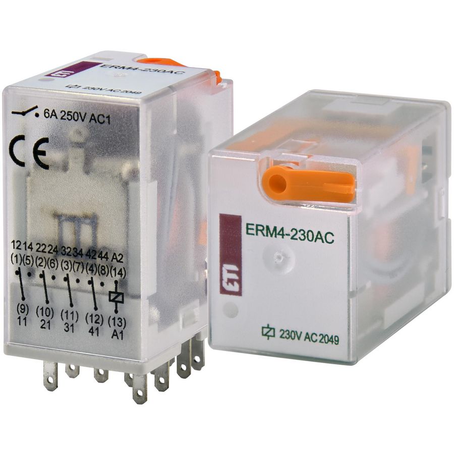 Magnetische schakelaar relais 230 VAC 5A 4c VVE=10