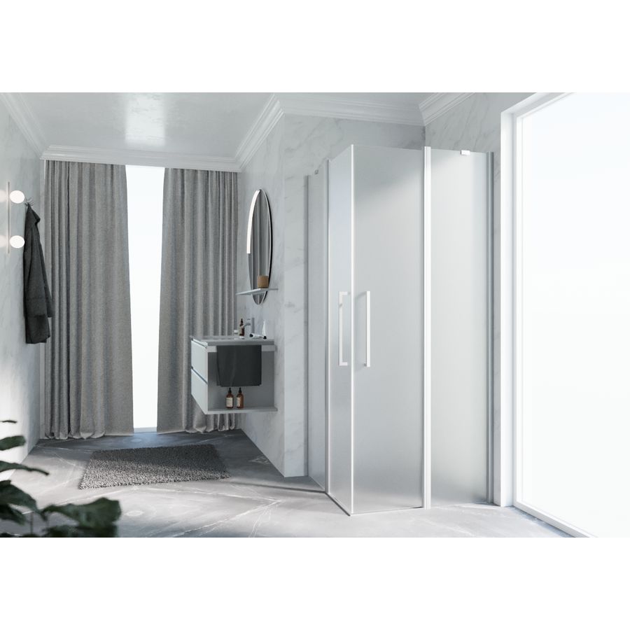 Young 2 Hoekinstap 101 Ver.101-103C Satin Glas Matchroom