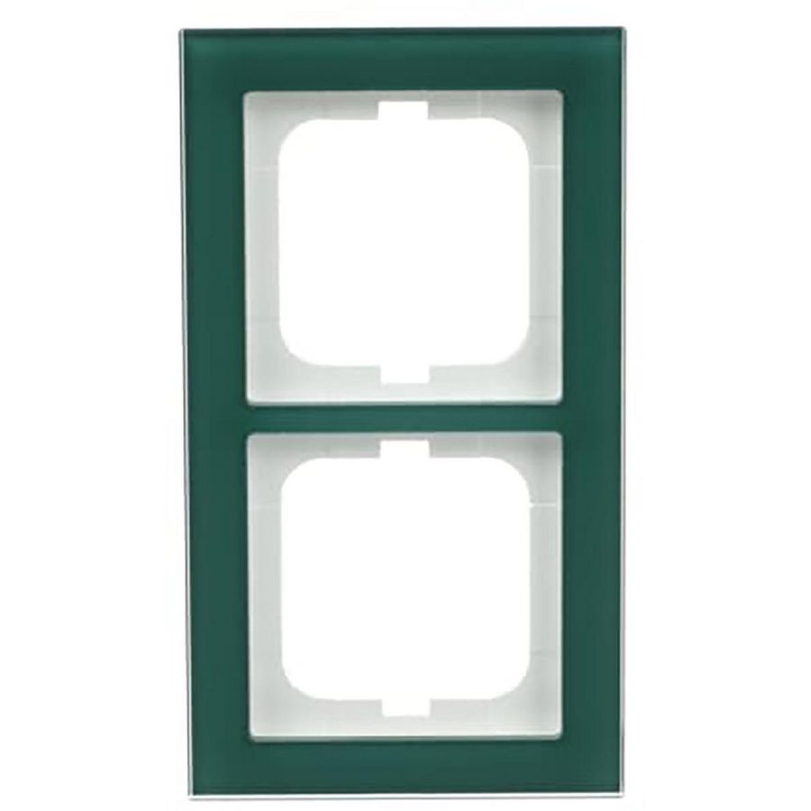 Afdekraam 2v ax-glas avocado