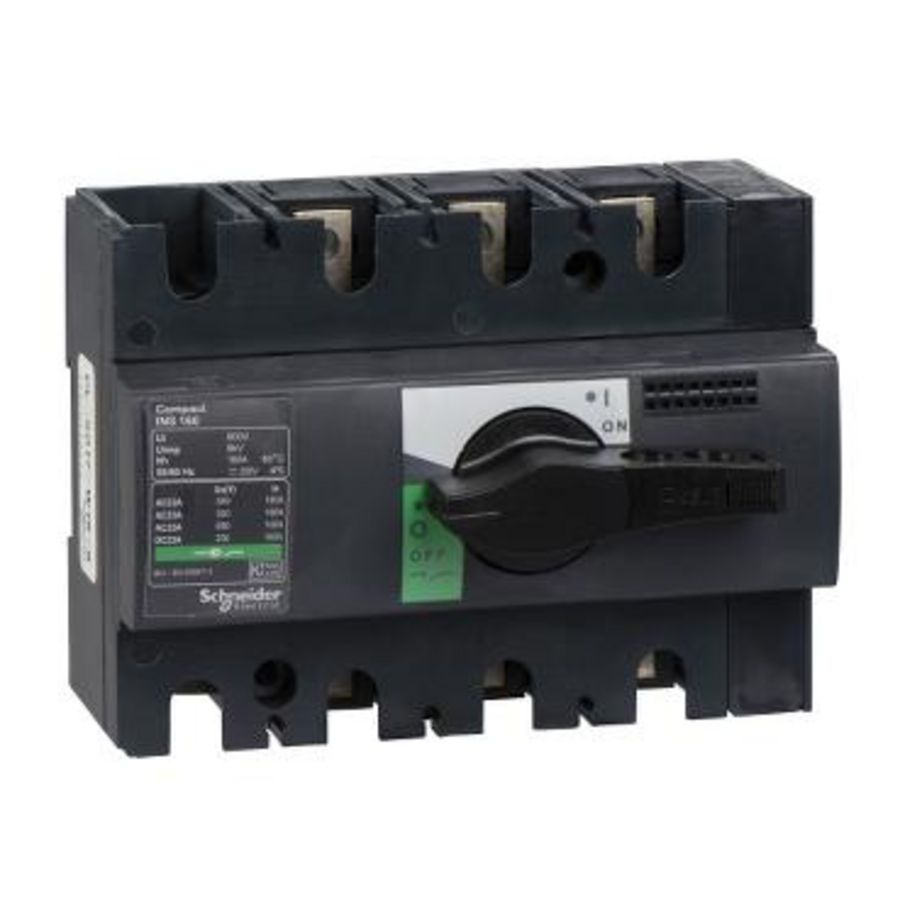 Lastscheider Vast Zwart ComPact INS160 3P