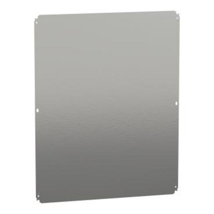Volle montageplaat 1000x800mm Omkeerbaar Gegalv. Plaatstaal