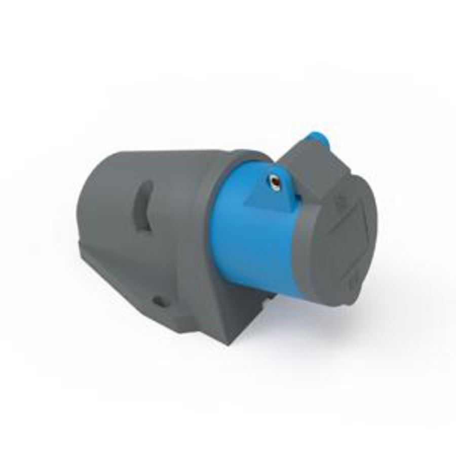Wandcontactdoos 6h 16A 3P 230V IP44 QC