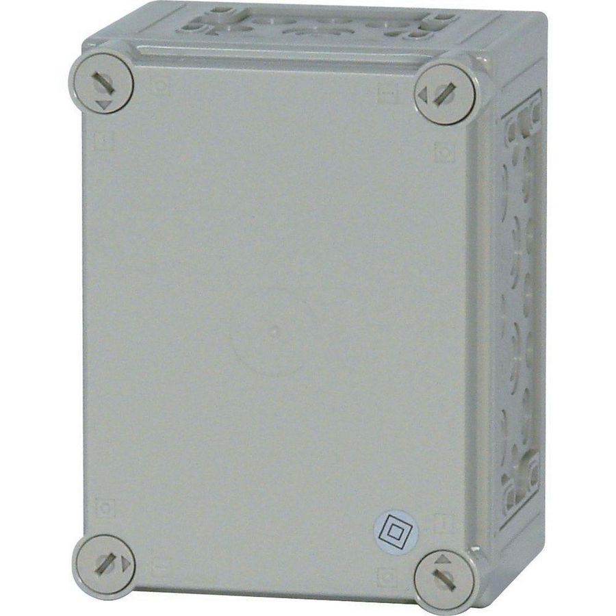 Kast Ci Hx250x187.5x150mm deksel Ral7035 metr.doordrukgaten