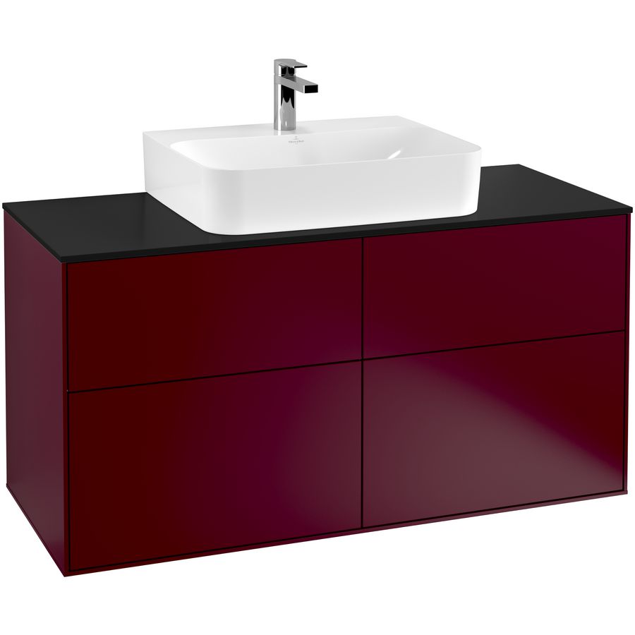 Wastafelonderkast Finion 1200x603x501mm Peony Matt Lacquer G13200HB