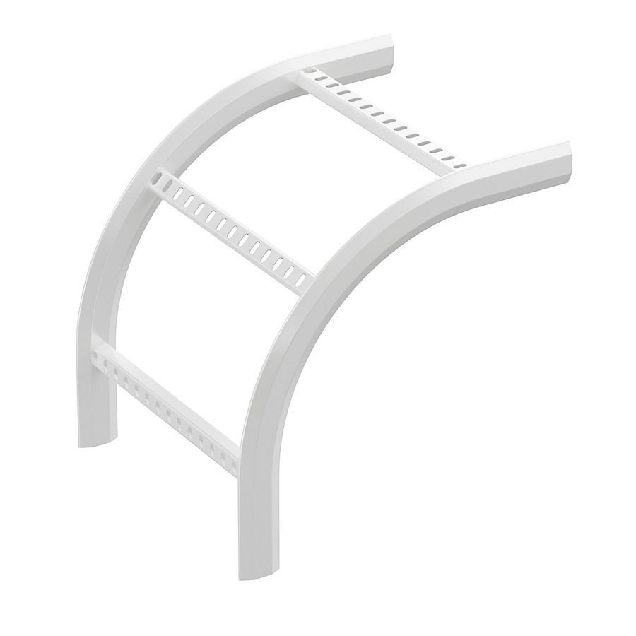 Stijg/vervalstuk 18 200mm zinkpox wit RAL9010