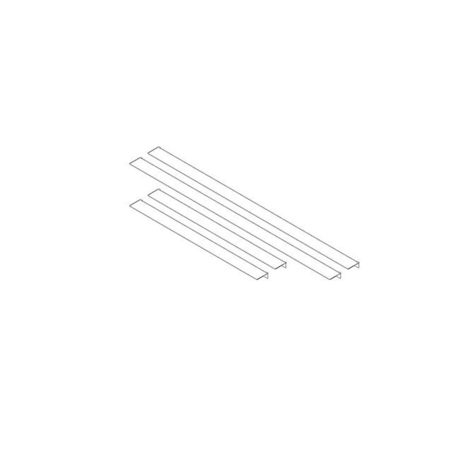 Bevestiging Montagehoekprofiel plafond 1100x25x61,5mm