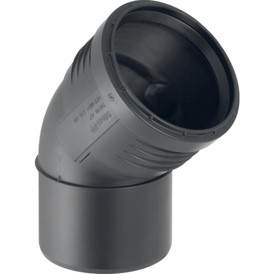 Silent-PP bocht 45° Ø40mm VVE=10