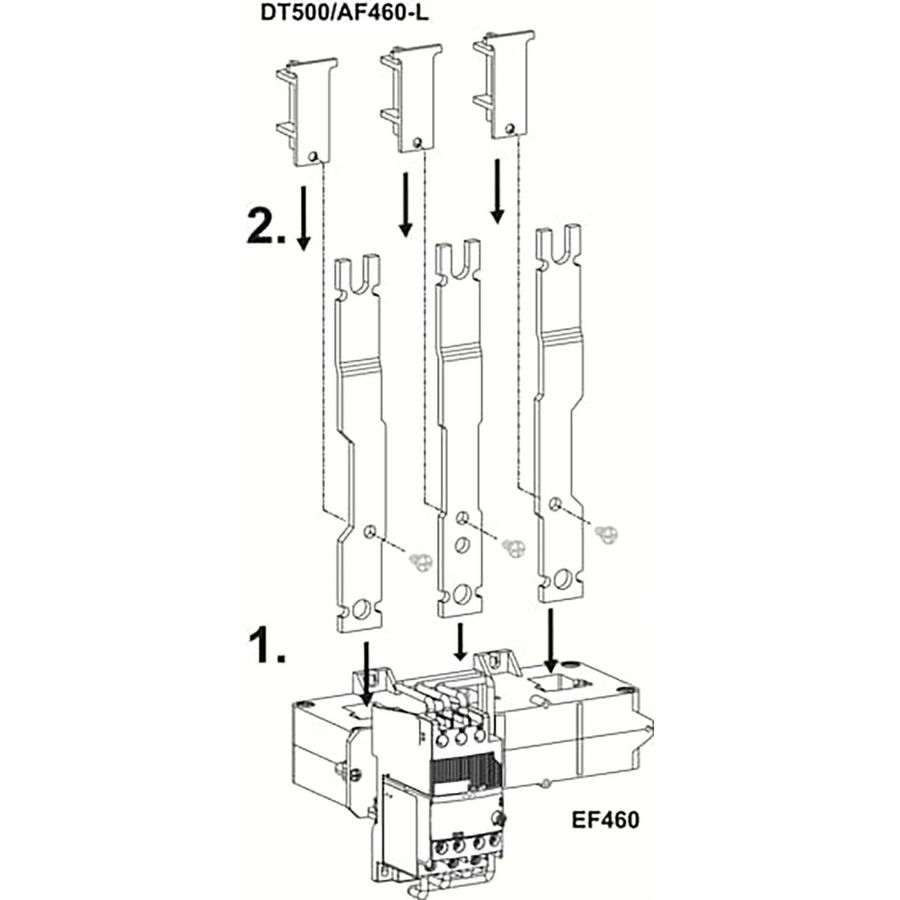 SET AANBOUWDELEN T.B.V. AF 500 EN AF 460
