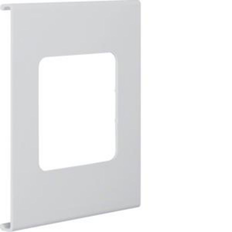 Afdekplaat voor goot 1-voudig FB 150mm breed lichtgrijs