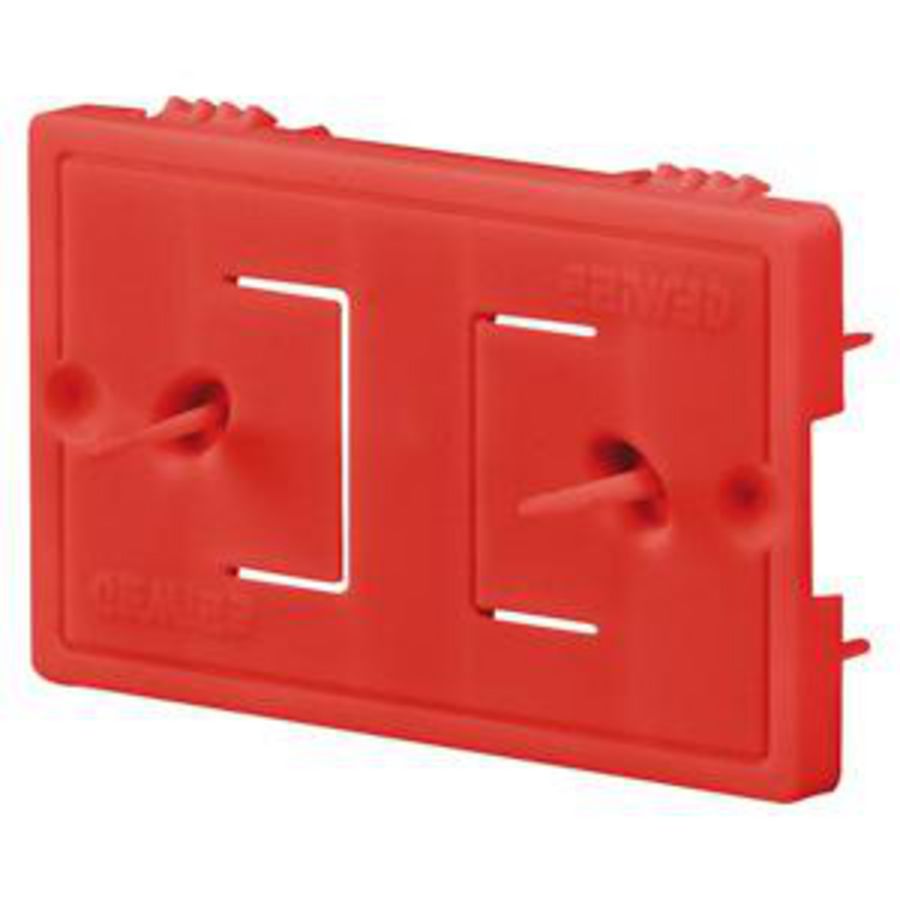 MORTELBESTENDIG BESCHERMEND SCHILD BIG BOX 4 GANG VVE=50