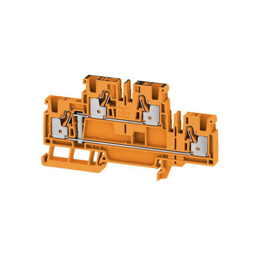 Doorvoerklem oranje 4mm2 800 V 800 V 2552590000 VVE=50
