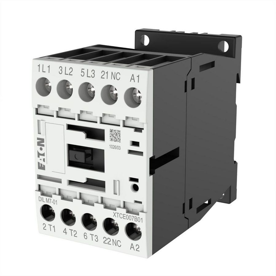 Magneetschakelaar DILM7-01(110V50HZ,120V60HZ) 3kW 0m 1v